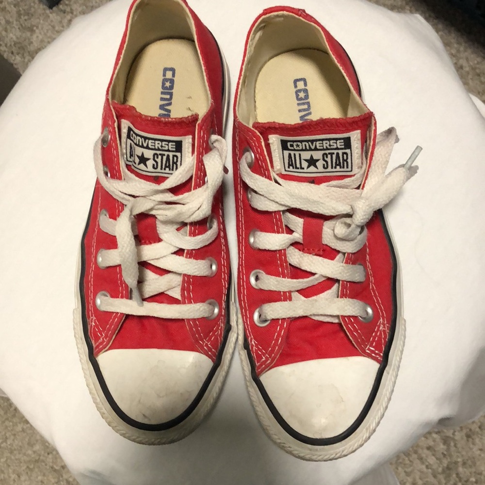 Red Converse - Picture 2 of 8